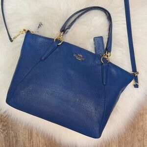 Coach Authentic "Kelsey" Pebble Leather 2 Way Bag